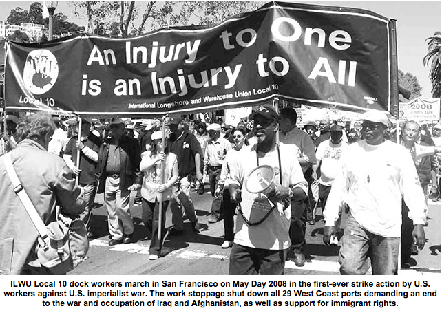 Longshoreman Mayday shutdown